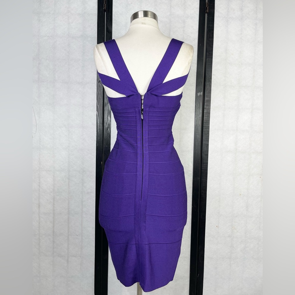 Herve leger Purple Women's Dress. M - Picture 2 of 9